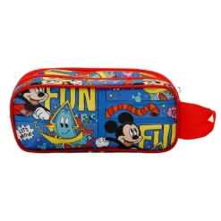 KARACTER MANIA Mickey Mouse - Estuche doble 3D* Material Escolar