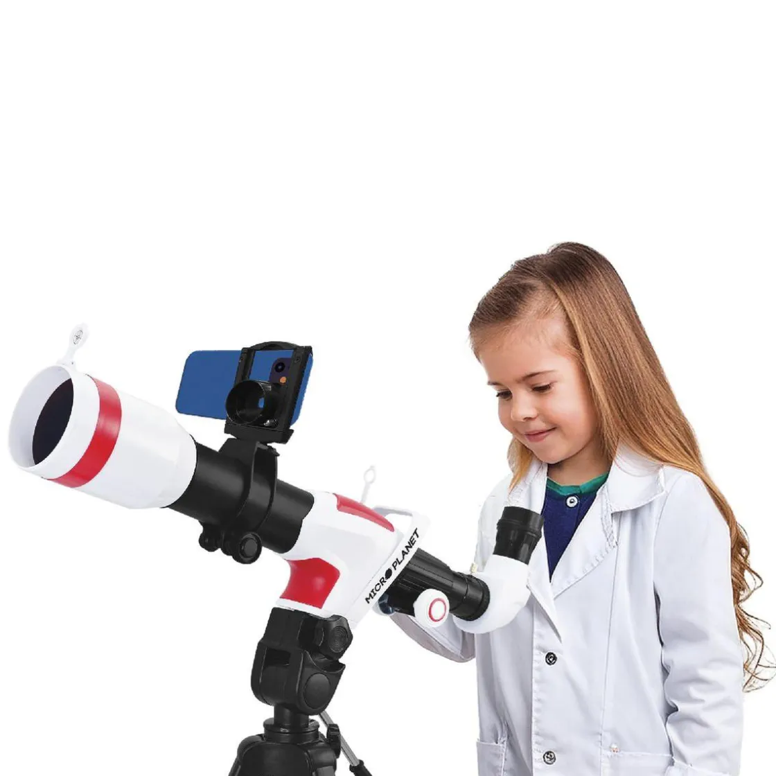 MICRO PLANET - Microscopio y Telescopio inteligentes conectables