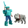 MATTEL Minecraft - Pack 2 figuras Steve y Wolf