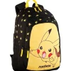 POKEMON Minecraft - - Mochila escolar Pikachu adaptable, unisex, multicolor* Material Escolar