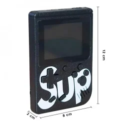 KLACK EUROPE Mini consola de juegos Retro K-SUP Negra