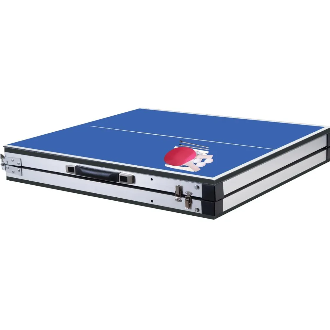 DEVESSPORT Mini Mesa de Ping Pong 150 x 67 x 69 cm* Vehículos De Batería O A Pedales