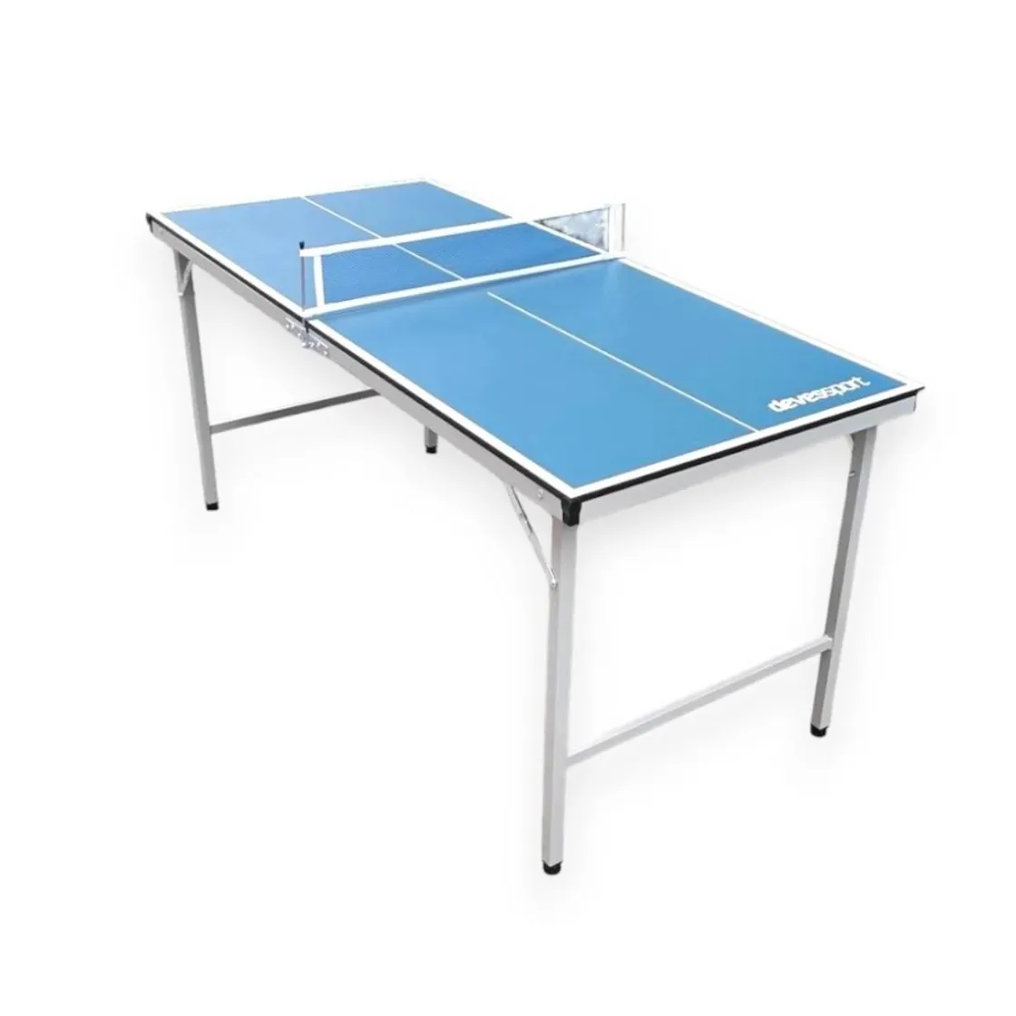 DEVESSPORT Mini Mesa de Ping Pong 150 x 67 x 69 cm* Vehículos De Batería O A Pedales