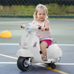 PL OCIOTRENDS Mini Vespa blanca 6V