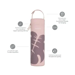 MINILAND - Bolsa isotérmica Thermibag Leaves 500ml* Preparación Comida Y Accesorios·Termos, Recipientes Y Contenedores