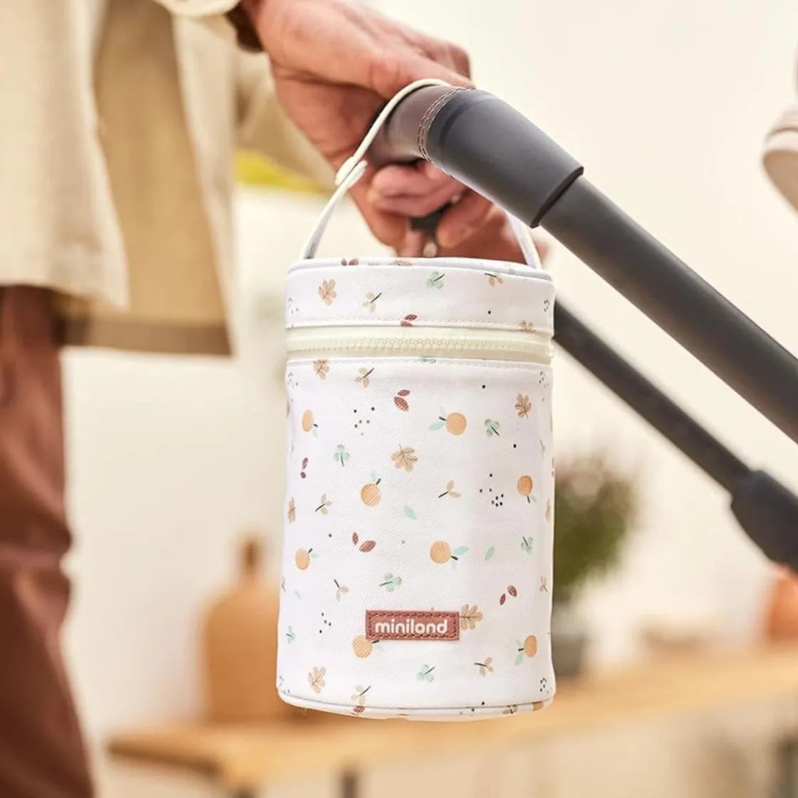 MINILAND - Funda térmica Valencia con asa 700 ml Transporte seguro ㅤ