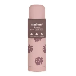 MINILAND - Termo para líquidos 500 ml Thermy Leaves* Preparación Comida Y Accesorios·Termos, Recipientes Y Contenedores