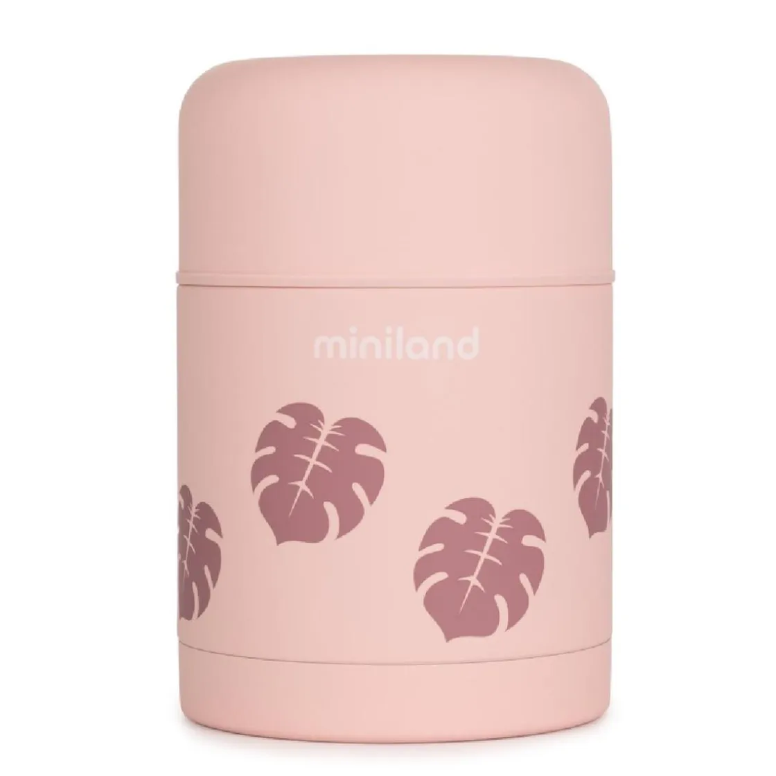 MINILAND - Termo para sólidos 600 ml Thermy Leaves* Preparación Comida Y Accesorios·Termos, Recipientes Y Contenedores