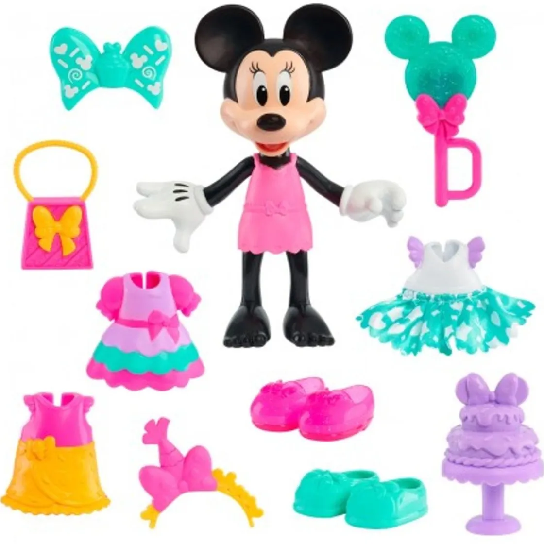 JUST PLAY Minnie Mouse - Muñeca 15 cm
