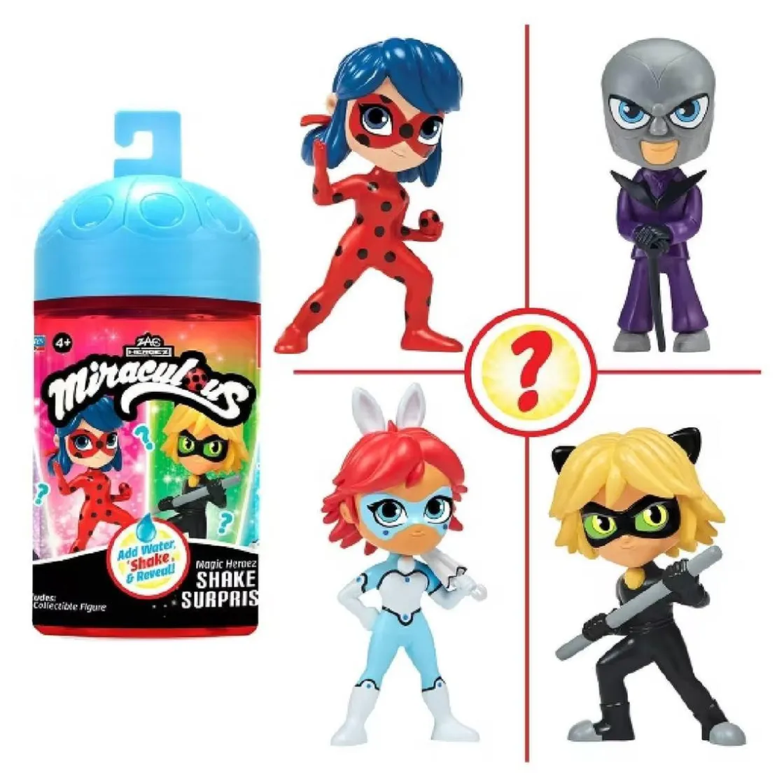 LADYBUG Miraculous - Figura Sorpresa Magic Heroez