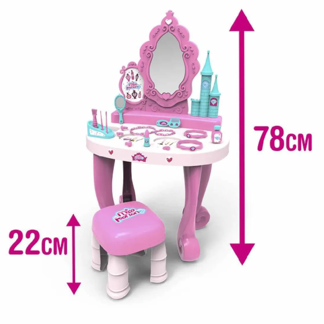 SUPERSTAR Miss Fashion - Tocador de princesa con accesorios* Estilo De Vida