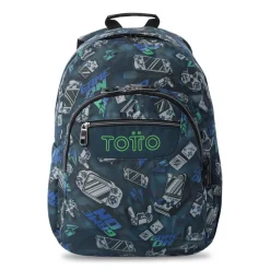TOTTO Mochila Acuareles - Button* Material Escolar