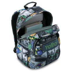 TOTTO Mochila Acuareles - Rolly* Material Escolar