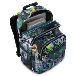 TOTTO Mochila Rayol - Rolly* Material Escolar