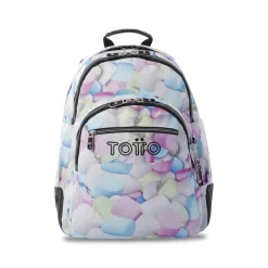 TOTTO Mochila Rayol Glitter - Spong* Material Escolar