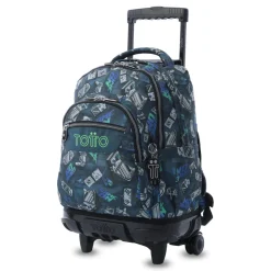 TOTTO Mochila Renglones - Button* Material Escolar