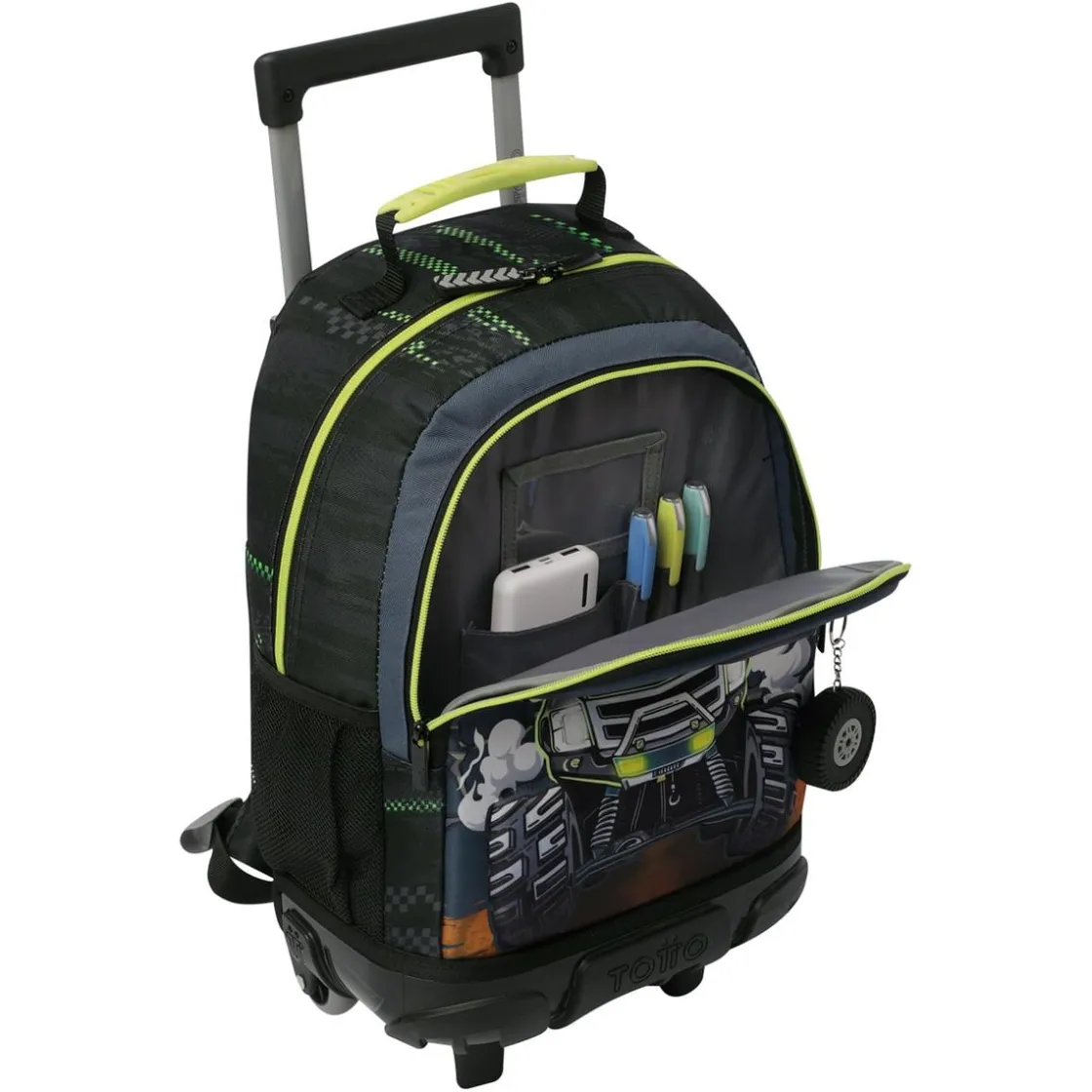 TOTTO Mochila Rue Bomper Monster Race M