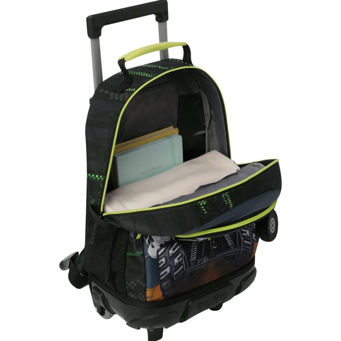 TOTTO Mochila Rue Bomper Monster Race M