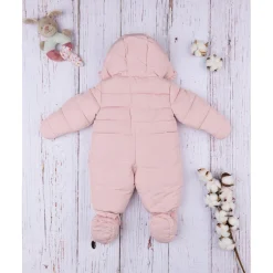 Prenatal Mono de nieve para niña de nylon rosa