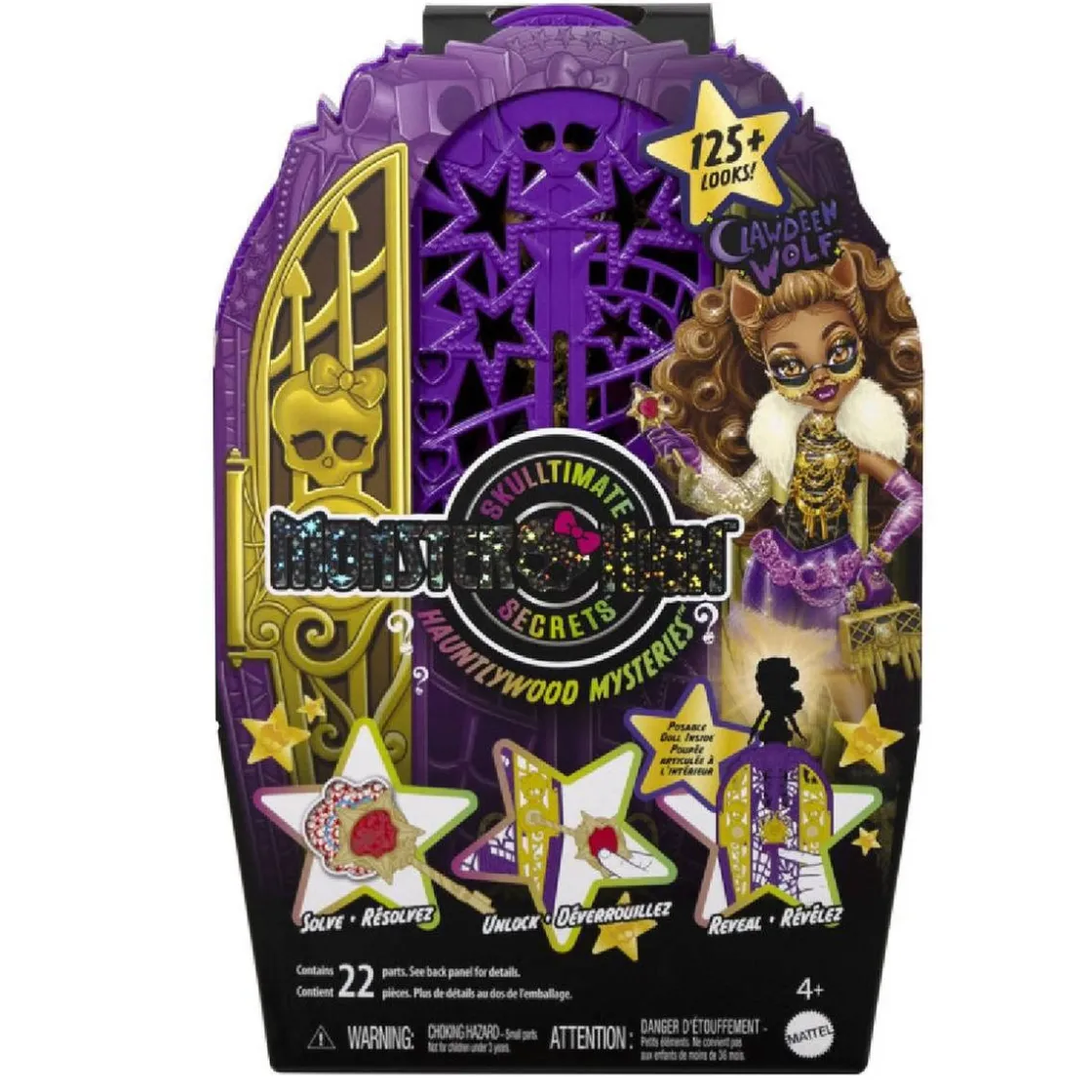 MONSTER HIGH - Clawdeen Wolf - Armario Skulltimate Secrets