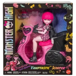 MONSTER HIGH - Draculaura y su Scooter