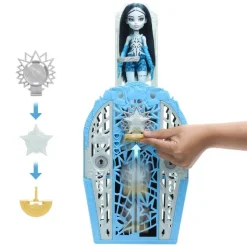 MONSTER HIGH - Frankie Stein - Armario Skulltimate Secrets* Muñecas