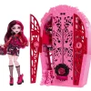 MATTEL Monster High - Muñeca Skulltimate Draculaura con armario y accesorios