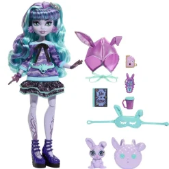 MATTEL Monster High - Twyla - Creepover party* Muñecas