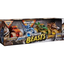 SPIN MASTER Monster Jam - Pack 4 vehículos Power Beasts