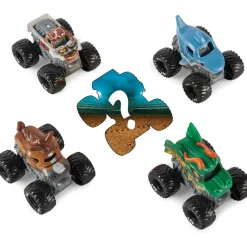 SPIN MASTER Monster Jam - Pack de 5 Mini vehículos ㅤ* Vehículos Y Circuitos