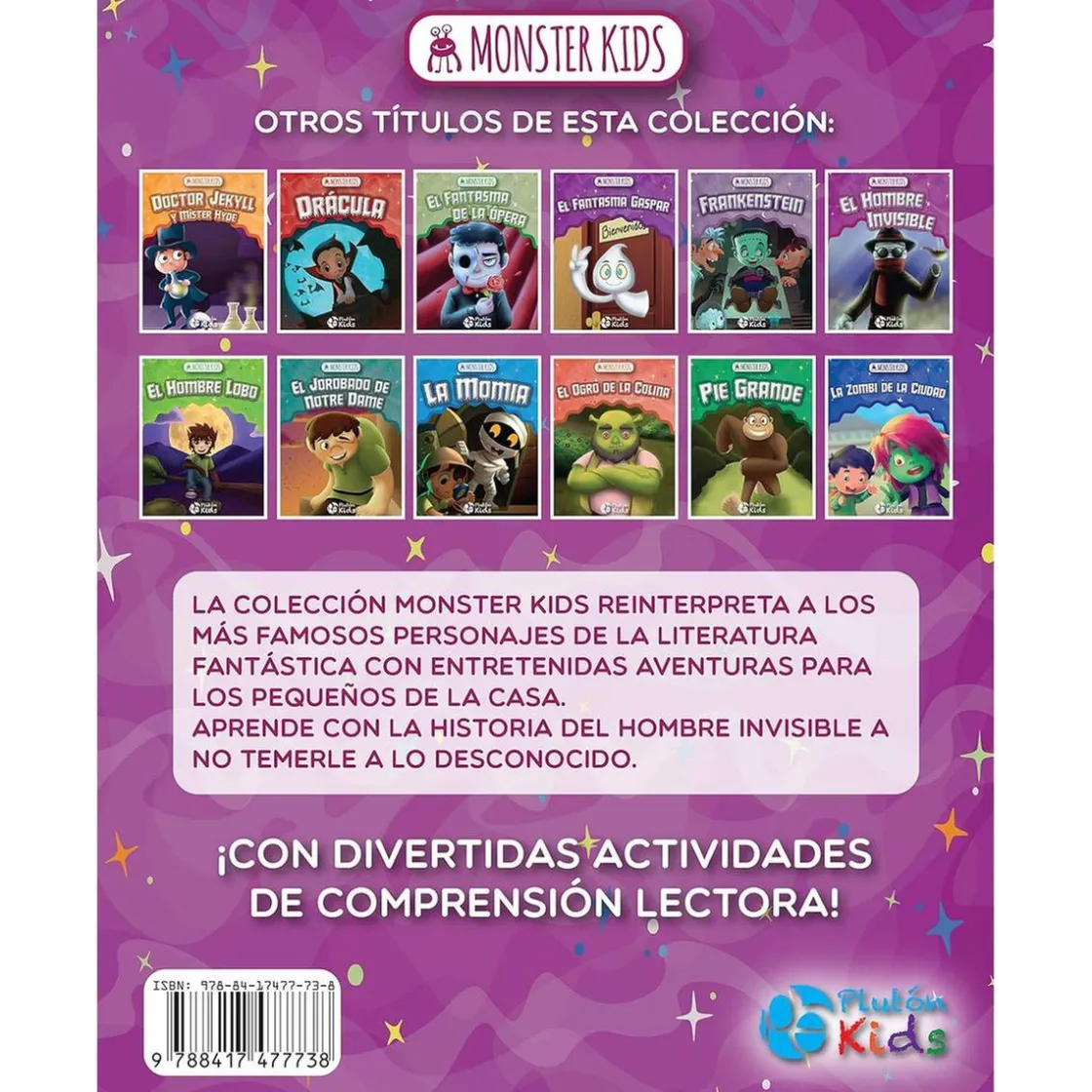 SPIN MASTER Monster Kids - El hombre invisible* Juguetes Educativos Y Libros