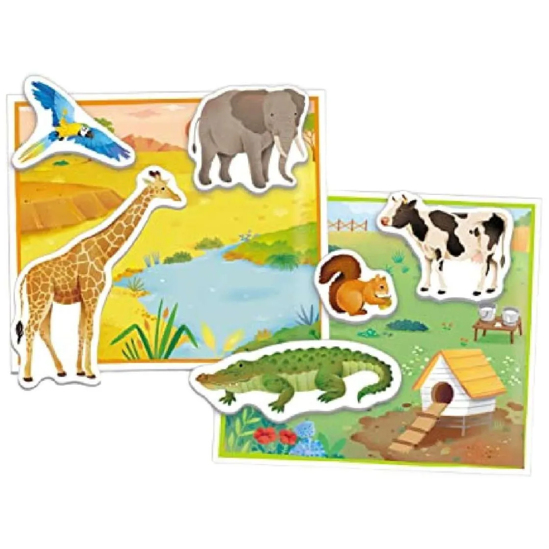 CLEMENTONI Montessori: Los animales* Juguetes Educativos Y Libros|Juegos Y Puzzles