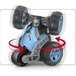 MOTORI & CO Motor & Co - Coche RC acrobacias con luz (varios colores)