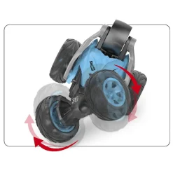 MOTORI & CO Motor & Co - Coche RC acrobacias con luz (varios colores)