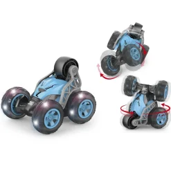 MOTORI & CO Motor & Co - Coche RC acrobacias con luz (varios colores)