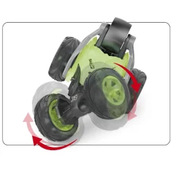 MOTORI & CO Motor & Co - Coche RC acrobacias con luz (varios colores)