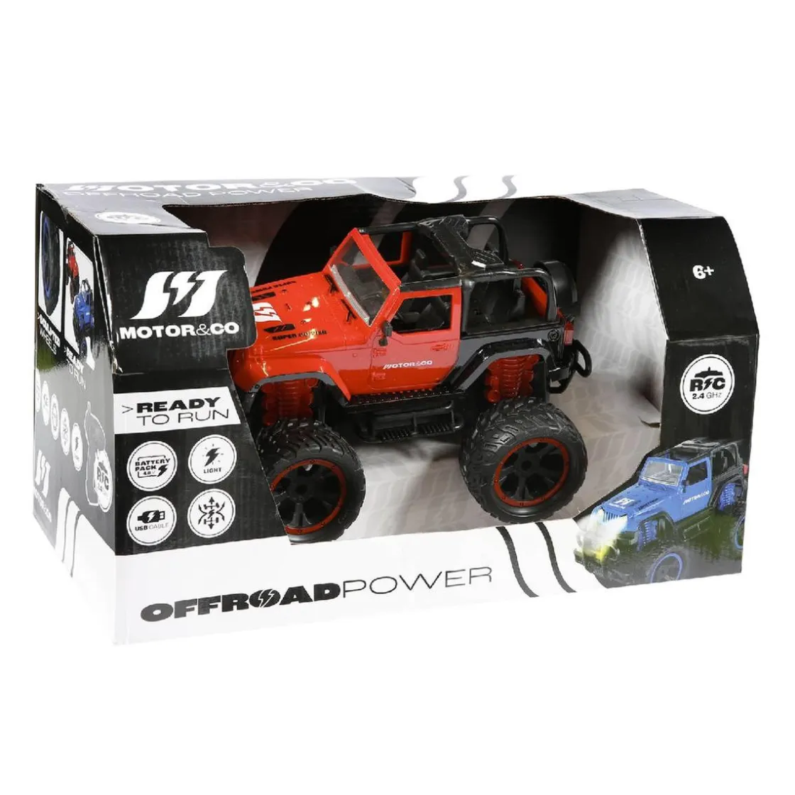 MOTORI & CO Motor & Co - Coche R/C todoterreno (varios colores)* Vehículos Y Circuitos