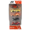 MOTORI & CO Motor & Co - Conjunto de 5 coches de metal (Varios modelos)
