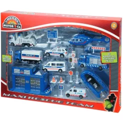 MOTORI & CO Motor & Co - Maxi Pack Vehículos Emergencia (varios modelos)* Vehículos Y Circuitos