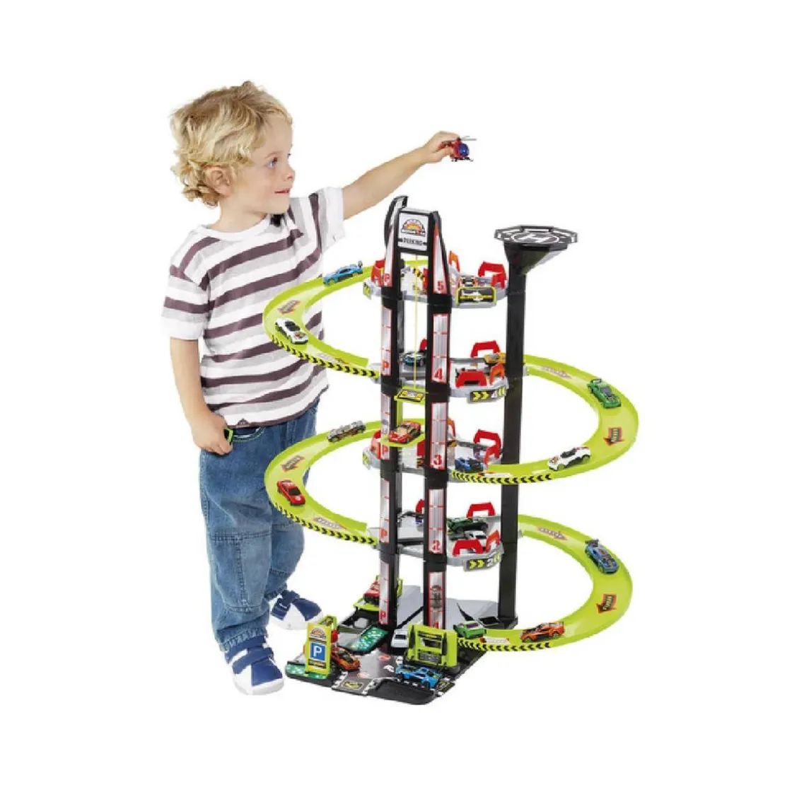 MOTORI & CO Motor & Co - Parking infantil de 5 plantas* Vehículos Y Circuitos