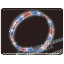 MOTOR & CO R/C Motor & Co - Pista de Carreras Adrenaline Flash 7,4 m con dos Coches