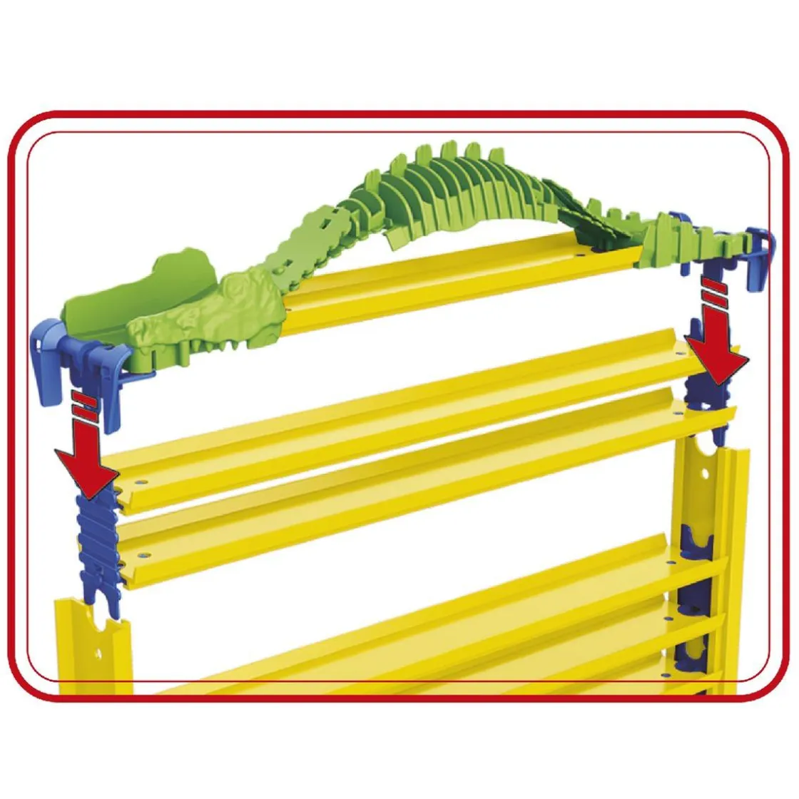 MOTOR & CO - Pista y Porta Coches Cocodrilo* Vehículos Y Circuitos