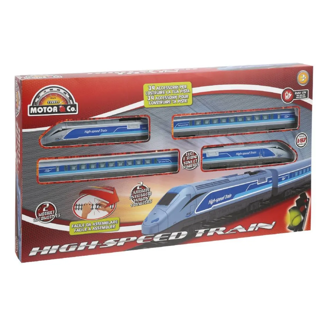 MOTORI & CO Motor & Co - Tren de alta velocidad* Vehículos Y Circuitos