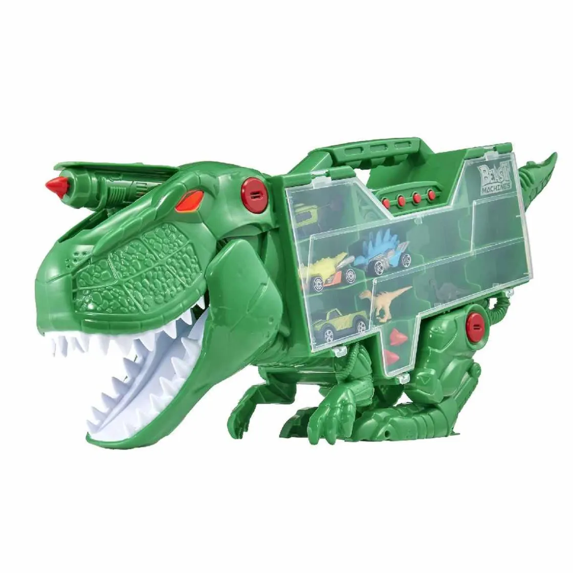 PRENATAL Motor & Co - T-rex de transporte con 6 accesorios* Vehículos Y Circuitos