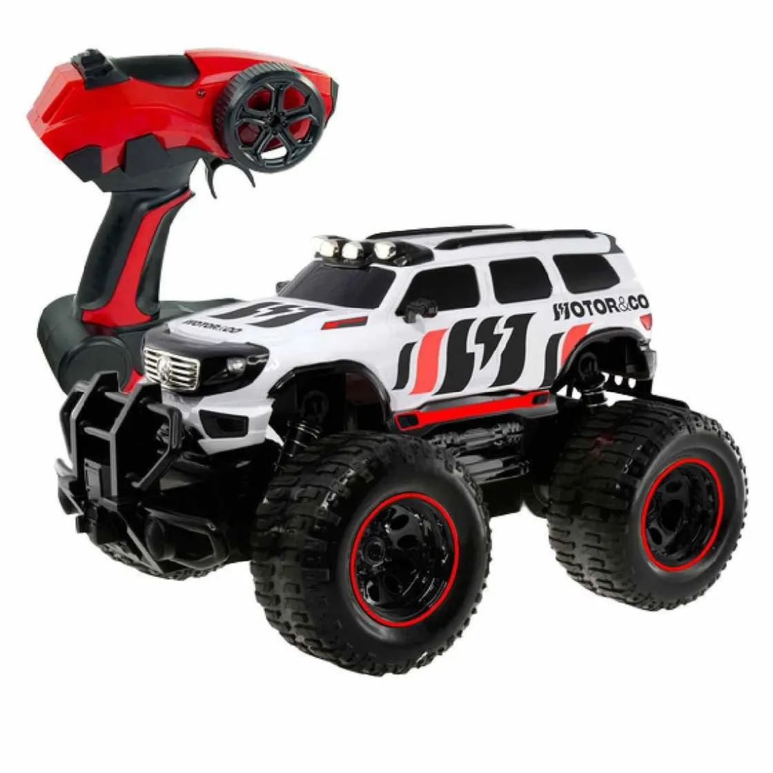 PRENATAL Motor & Co - Vehículo R/C Jeep the Rock (varios colores)