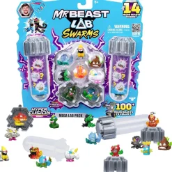 BEAST LAB Mr. Swarms - Pack 14 Figuras Coleccionables (Varios modelos)* Figuras De Acción