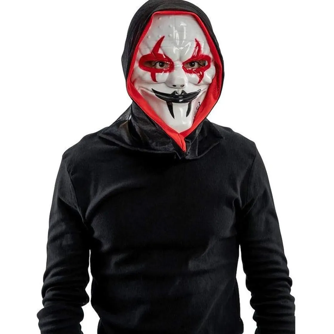 TOYS "R" US Máscara de horror rígida con capucha de plástico* Disfraces|Halloween