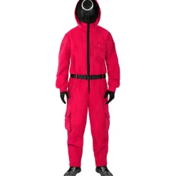 Funidelia Máscara el Juego del Calamar círculo - Oficial Netflix* Halloween|Disfraces