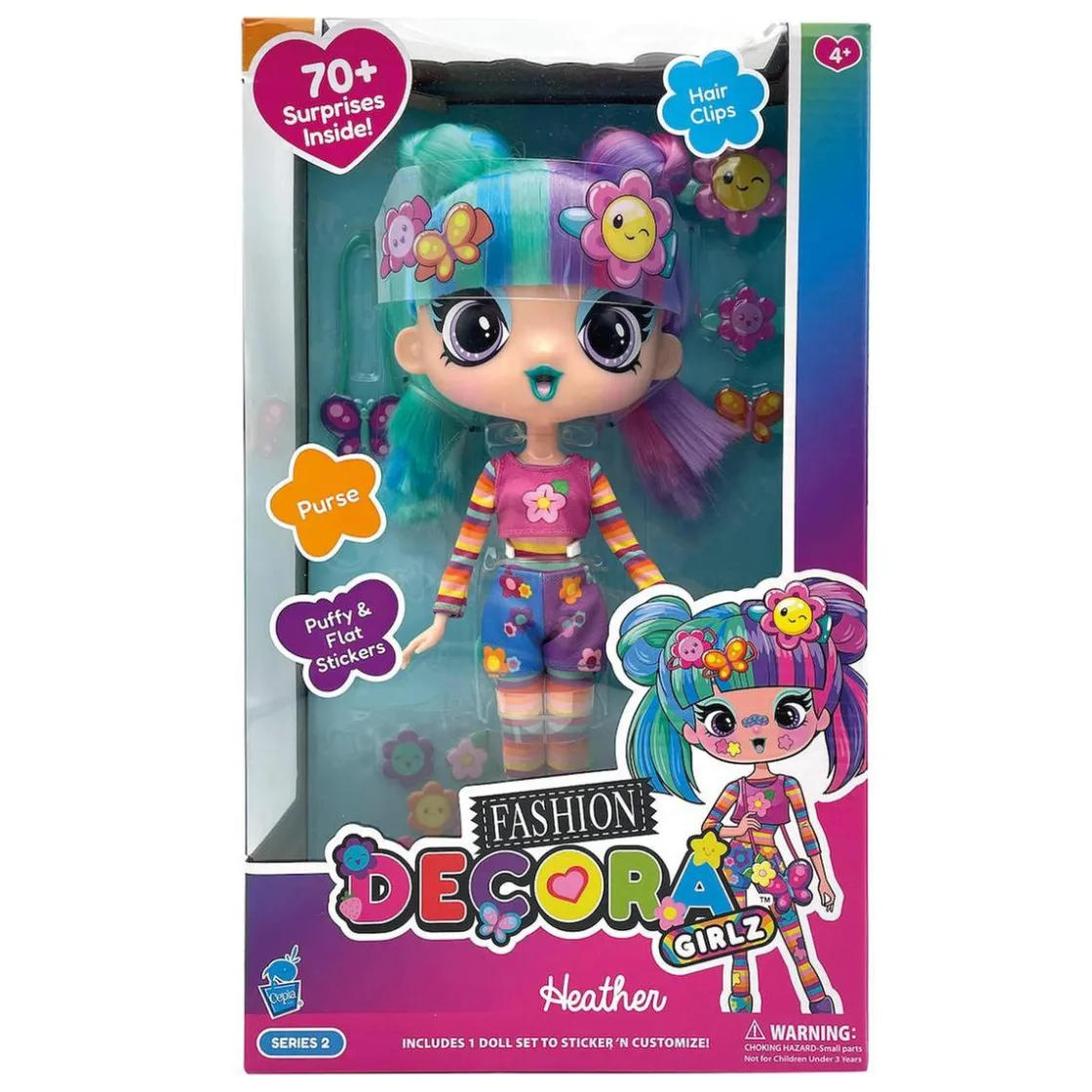 TOY PARTNER Muñeca Decora Fashion Girlz 28 cm (Varios modelos)* Muñecas