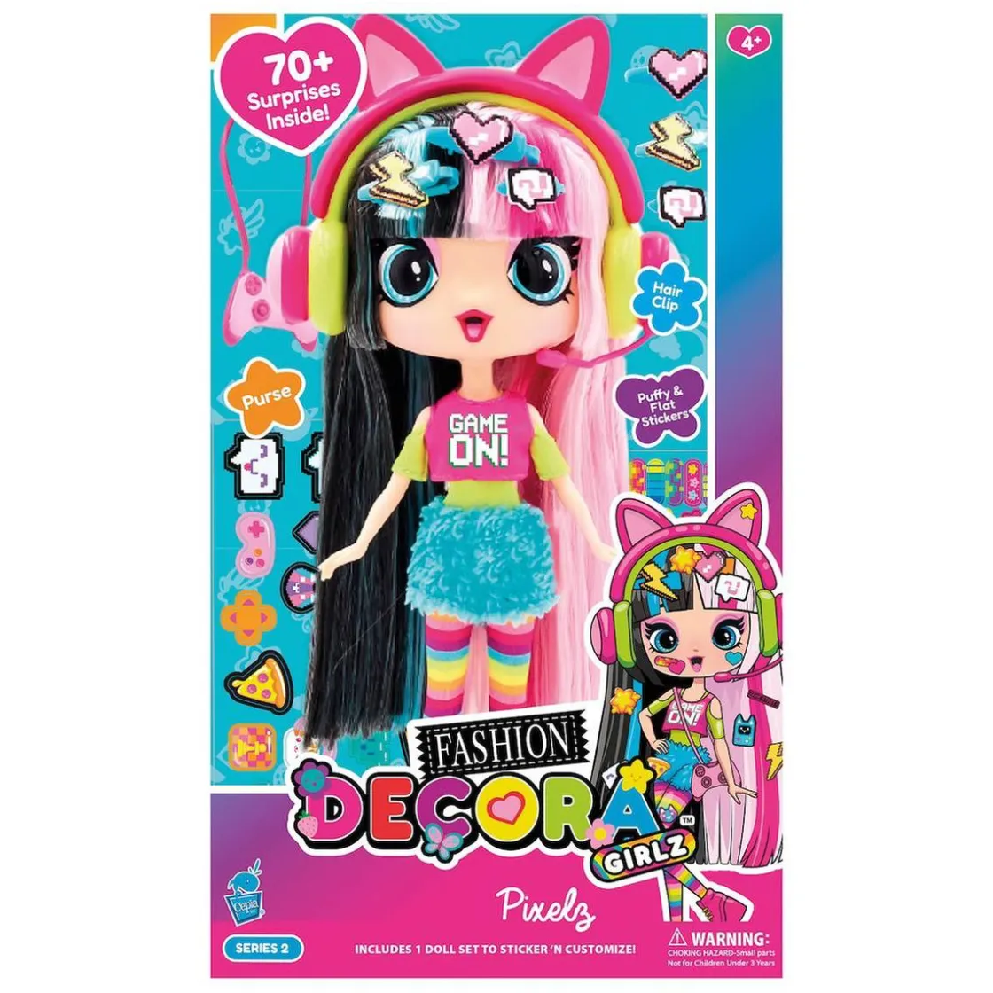 TOY PARTNER Muñeca Decora Fashion Girlz 28 cm (Varios modelos)* Muñecas